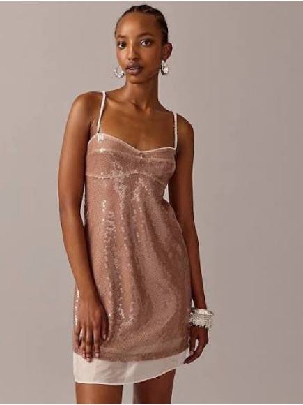 Jcrew X Anna October Slip Dress